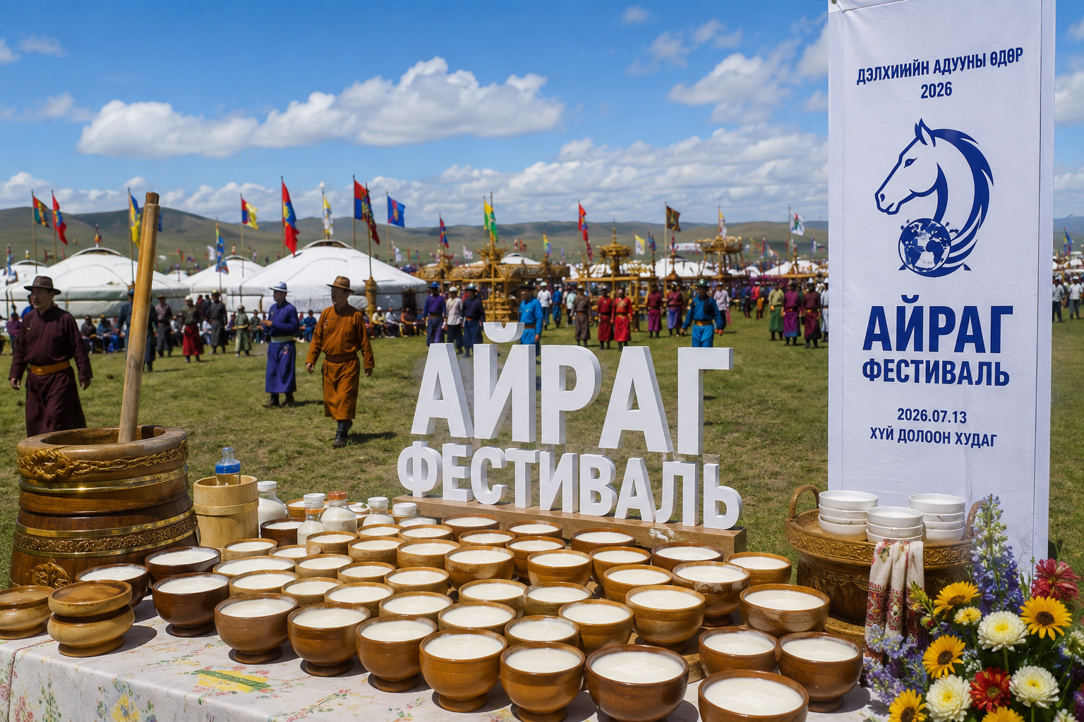 ХҮЙ ДОЛООН ХУДАГТ "АЙРАГ" ФЕСТИВАЛЬ БОЛЖ БАЙНА