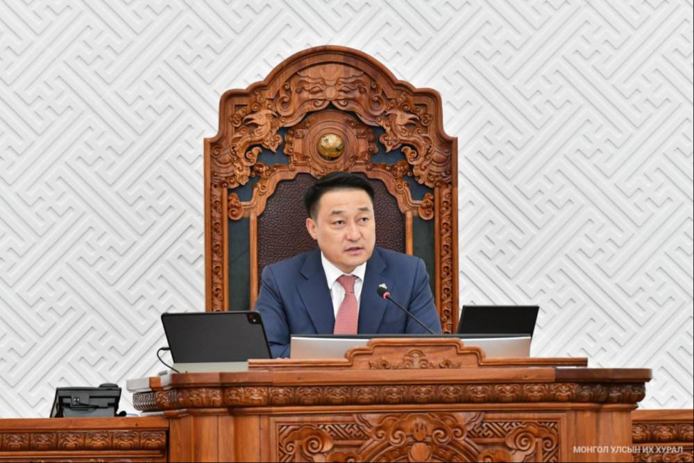 УИХ-ЫН ДАРГА Д.АМАРБАЯСГАЛАН МОНГОЛ УЛСЫН 34 ДЭХ ЕРӨНХИЙ САЙД Г.ЗАНДАНШАТАРТ АМЖИЛТ ХҮСЭЖ, ҮГ ХЭЛЛЭЭ