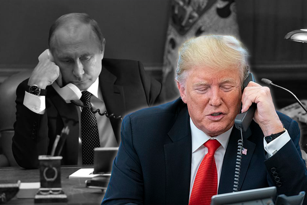 Д.ТРАМП, В.ПУТИН НАР УТАСААР ЯРЬЖЭЭ