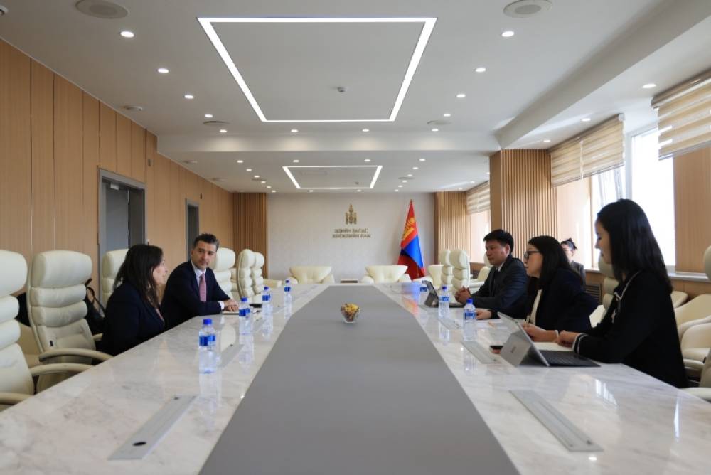 ДЭД САЙД С.ДАВААСҮРЭН ИТАЛИ УЛСЫН ЭЛЧИН САЙДЫГ ХҮЛЭЭН АВЧ УУЛЗАВ