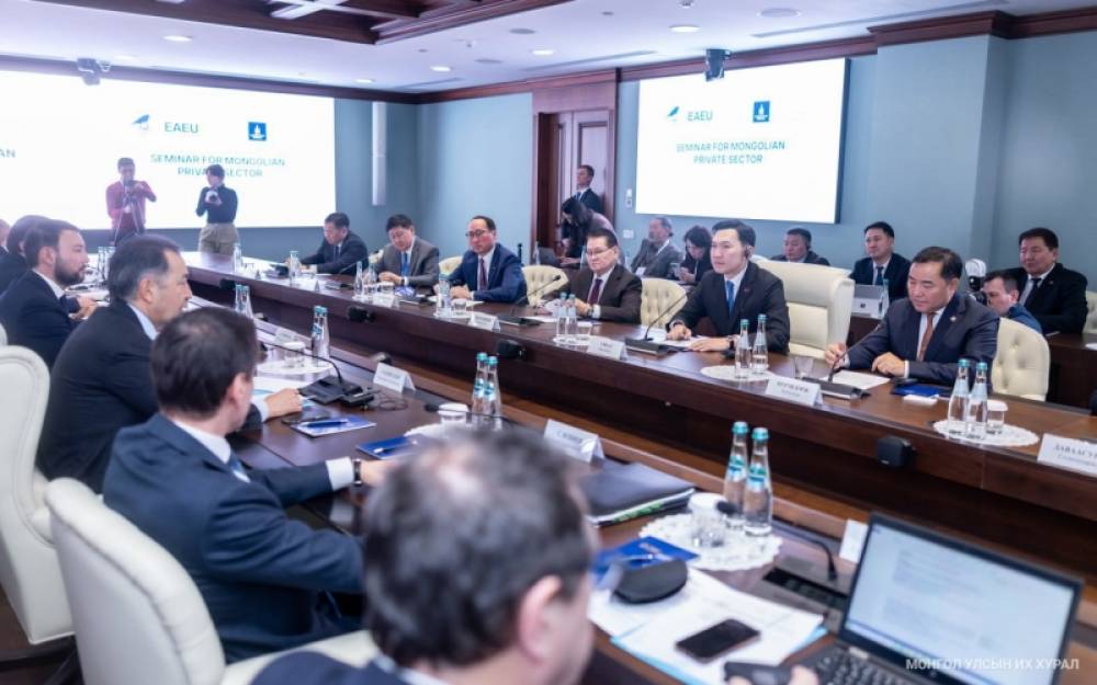 ЭДИЙН ЗАСАГ, ХӨГЖЛИЙН ЯАМ, ЕВРАЗИЙН ЭДИЙН ЗАСГИЙН КОМИССТОЙ ХАМТРАН МОНГОЛЫН ХУВИЙН ХЭВШИЛД ЗОРИУЛСАН ТЕХНИКИЙН СЕМИНАРЫГ АМЖИЛТТАЙ ЗОХИОН БАЙГУУЛЛАА.