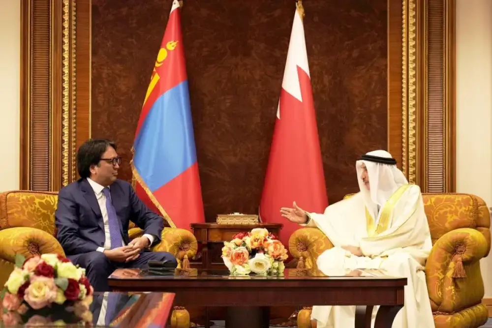 Шадар сайд Т.Доржханд Бахрайны Хаант Улсад айлчилж байна